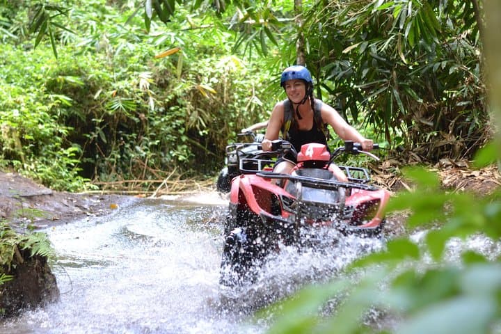 Ubud ATV and White-Water Rafting Combo — Half-Day Adventure with Lunch