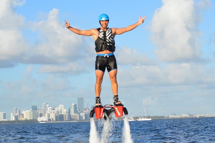 Flyboarding Over Biscayne Bay: Miami Watersports Intro to Flyboard