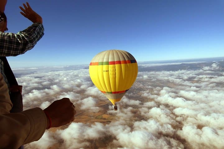 Sunrise Hot Air Balloon Over Montserrat — Barcelona Morning Flight photo 6