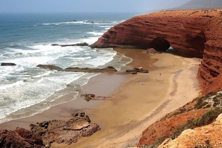 Legzira Beach Day Trip from Agadir — Coastal Arches, Berber Villages & Fresh Ocean Lunch