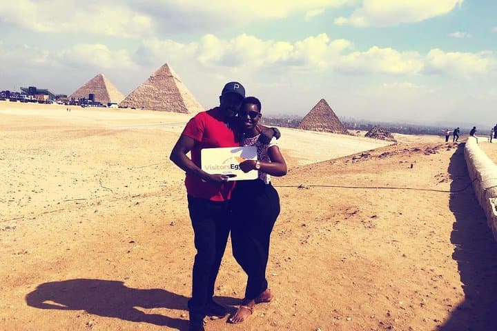 Sunset Camel Ride at Giza Pyramids with Desert BBQ Dinner photo 4
