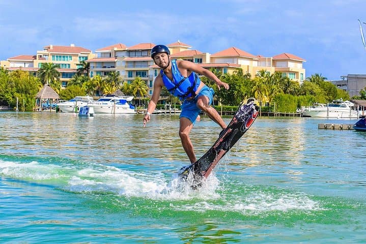 Flyboard Hoverboard Flight Over Nichupté Lagoon — Cancun Adventure photo 3