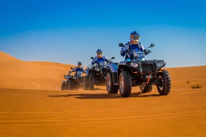Dubai Quad Bike Desert Safari with Premium BBQ & Live Shows photo 1