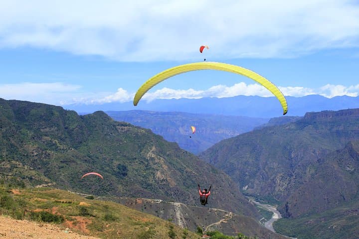 Paragliding Over Chicamocha Canyon: 20-Min Thermal Flights from San Gil