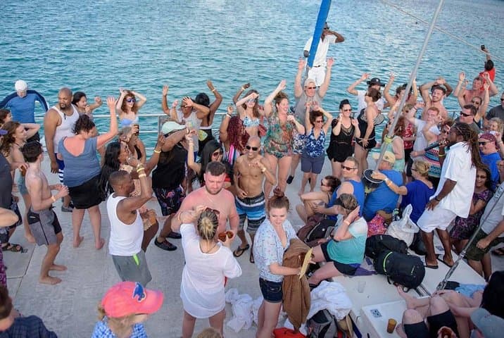 Shared Dunn's River Falls Snorkel Cruise from Runaway Bay — Catamaran, Open Bar & Waterfall Climb photo 4