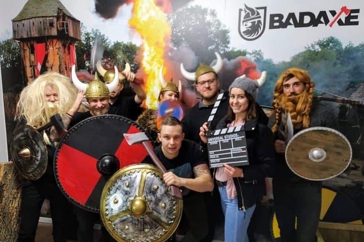 Axe Throwing in Kraków: Viking-Style Lanes at Bad Axe photo 3