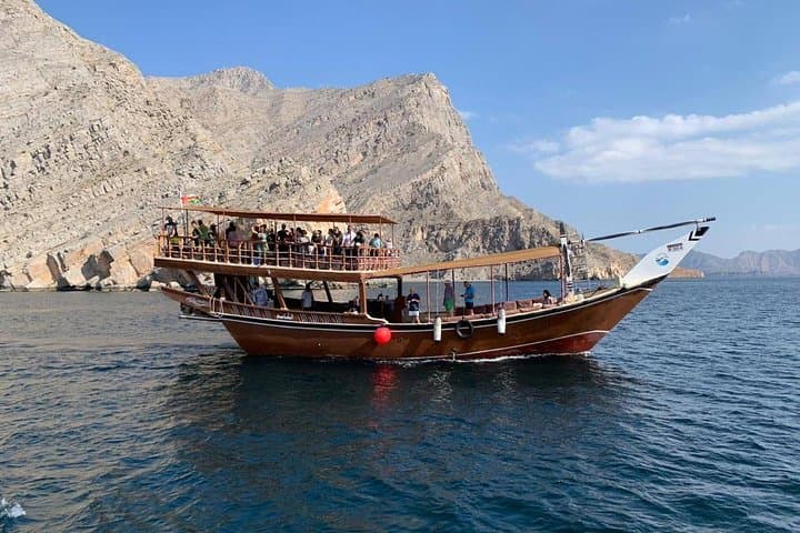 Full-Day Khasab Dhow Cruise: Snorkel Musandam Fjords & Dolphin Watching