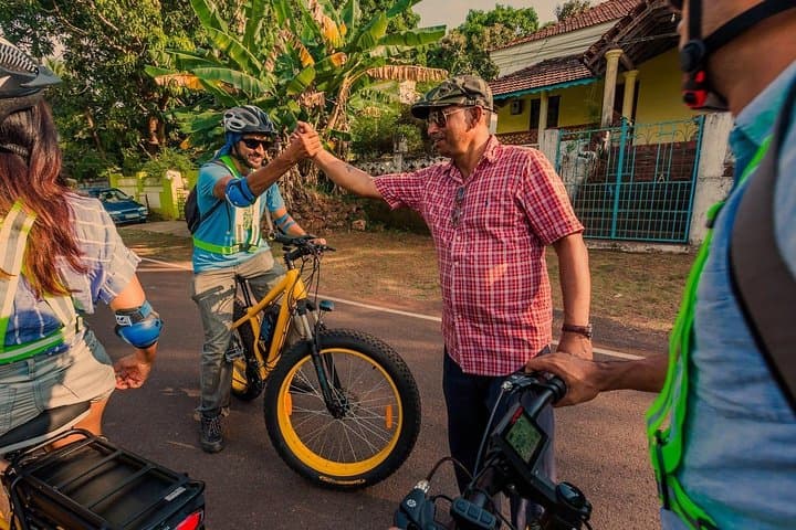 E‑Bike Divar Island Discovery: Old Goa Ferry, Temples & River Views photo 2