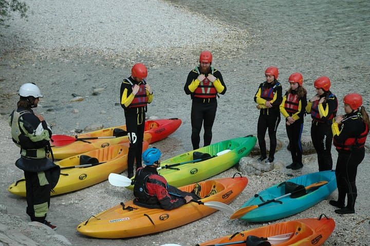 Sit-on-Top Kayak Descent on the Soča River from Bovec
