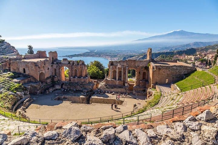 Palermo to Mount Etna & Taormina: Private Full-Day Volcano and Coast Tour photo 1