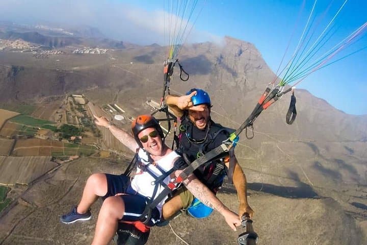 Soar Over Tenerife: Tandem Paragliding 1000 Meters with Teide Views photo 2