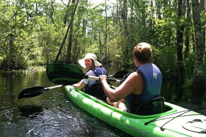 Kayak in East Lake, North Carolina