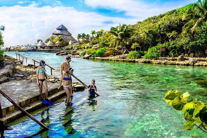 Full-Day Xcaret Plus: Underground Rivers, Mayan Culture & Buffet Lunch
