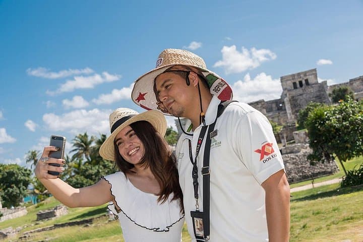 Tulum Ruins & Cenote Nohoch Day Trip: Swim Ancient Cliffs and Freshwater Sinkhole photo 3