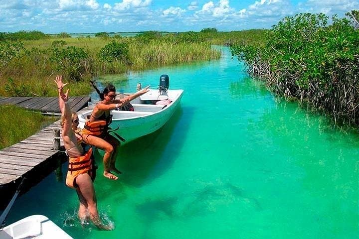 Sian Ka'an Boat Tour from Playa del Carmen — Snorkel Reefs, Mangroves & Punta Allen