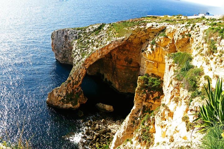 Explore Blue Grotto & Marsaxlokk: Half-Day Market, Cliffs and Boat Views from Valletta photo 3