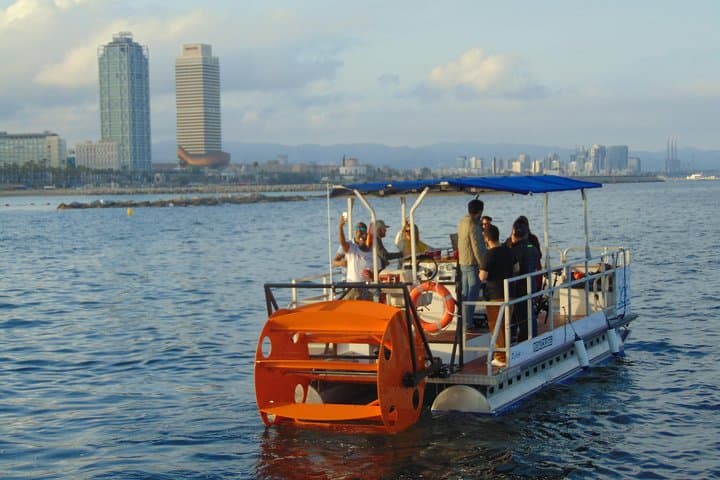 Pedal Cruise Barcelona: Private Cycle Boat Rental from W Hotel photo 4