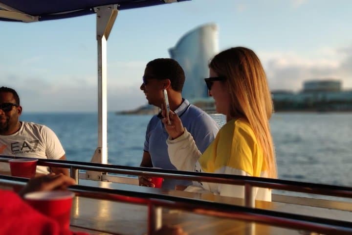Pedal Cruise Barcelona: Private Cycle Boat Rental from W Hotel photo 3