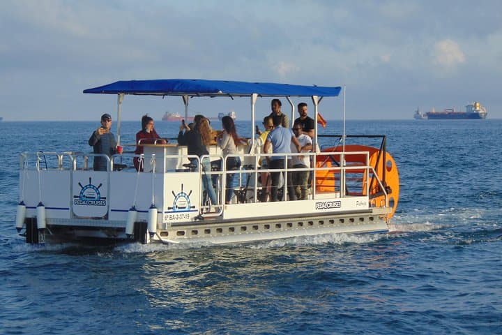 Pedal Cruise Barcelona: Private Cycle Boat Rental from W Hotel