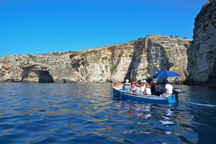 Explore Blue Grotto & Marsaxlokk: Half-Day Market, Cliffs and Boat Views from Valletta photo 2