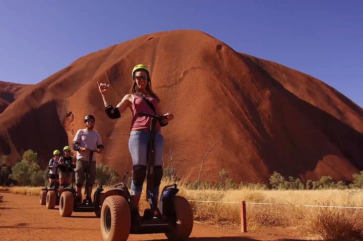 Segway Uluru Full Base Tour: Sunrise Segway & Mutitjulu Walk