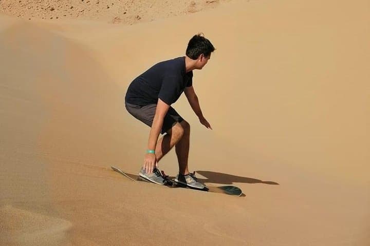 Sandboarding Near Agadir: Guided Dune Surfing with Berber Tea & Sunset Views