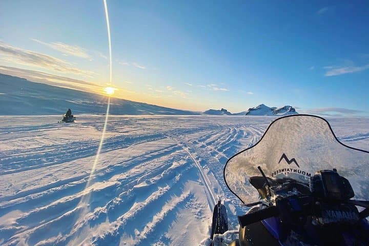 Langjökull Glacier Snowmobiling from Gullfoss — 4‑Hour Glacier Ride
