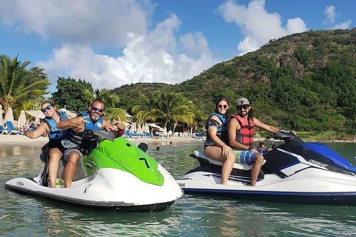 JetSki Snorkel Adventure at Cockleshell Beach — St Kitts Guided Tour