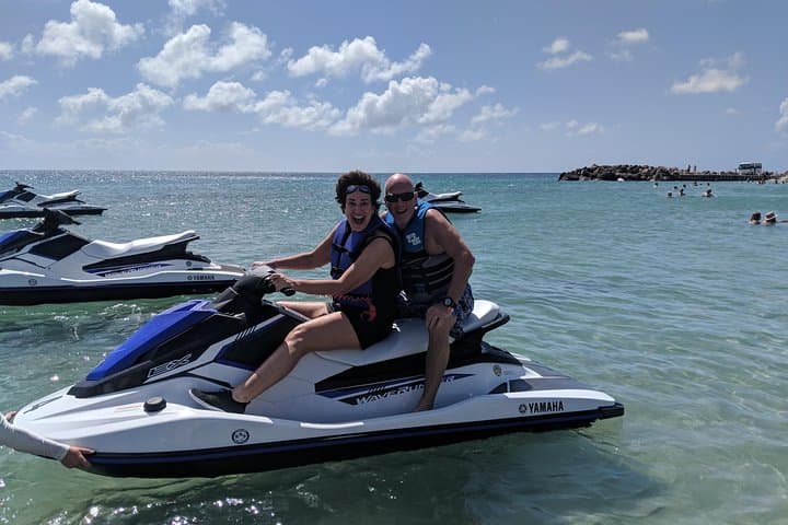 JetSki Snorkel Adventure at Cockleshell Beach — St Kitts Guided Tour photo 4