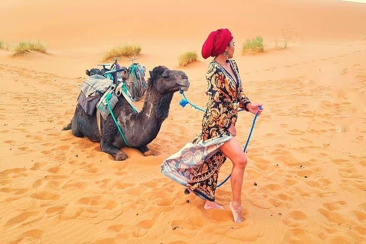 3-Day Merzouga Desert Tour from Marrakech: Camel Trek & Sahara Camp