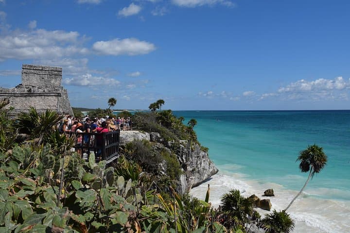 Tulum Coba Cenote Tour from Playa del Carmen — Ruins, Pyramid & Cenote Swim photo 2
