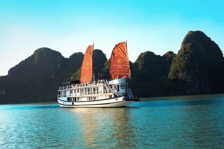 Halong Bay 2-Day Overnight Cruise: Kayak, Cave & Sunrise on Limestone Islands photo 6