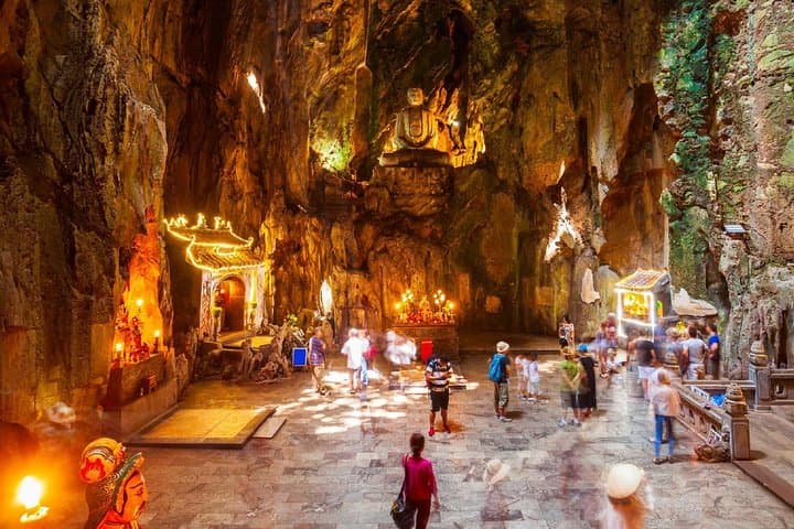 Full-Day Marble Mountains & My Son Sanctuary Tour from Hoi An: Cham Ruins and Cave Temples photo 6
