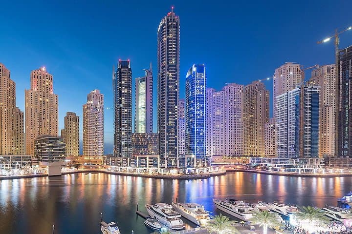 Dubai Marina Dhow Dinner Cruise: Skyline Dining & Tanura Show photo 2
