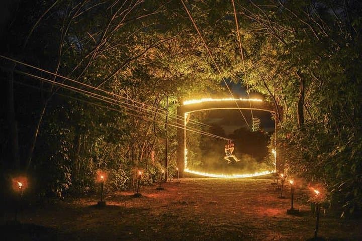 Xplor Fuego Night Adventure: Zip Lines, Caves & Cenotes Near Cancun photo 6