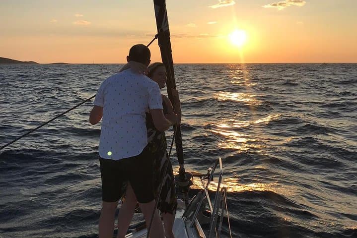 Sunset Sailing from Hvar on a Modern 36ft Yacht photo 2