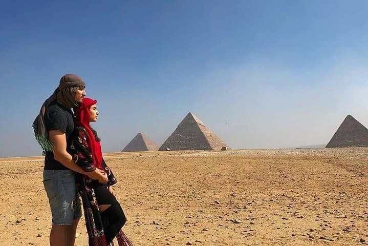 Sunrise Camel & Horse Ride Around the Giza Pyramids photo 2