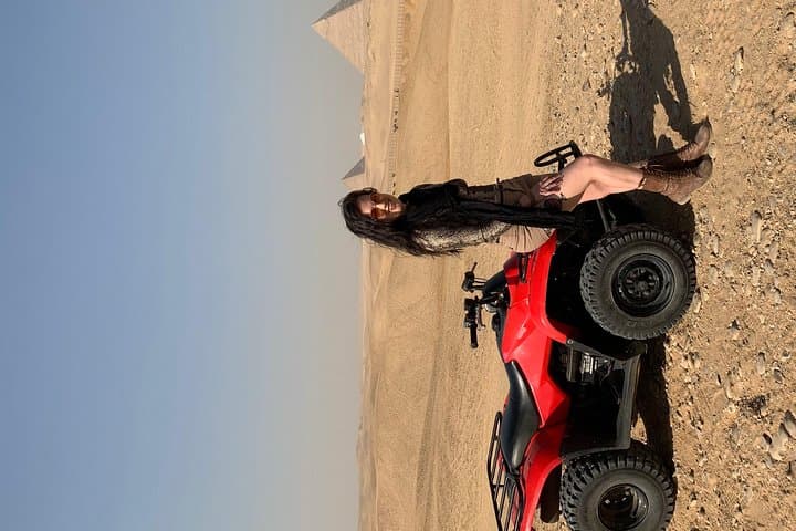 ATV Ride with Stunning Pyramids View — Giza Desert Sunset Tour photo 4