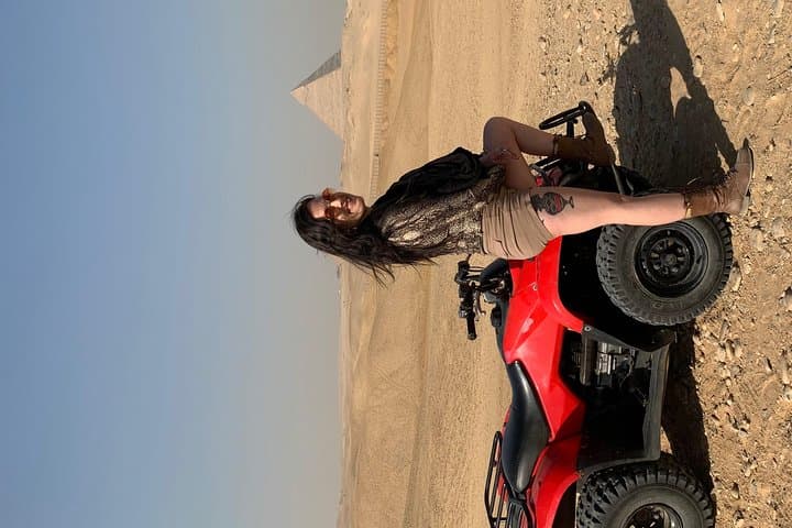 ATV Ride with Stunning Pyramids View — Giza Desert Sunset Tour photo 5
