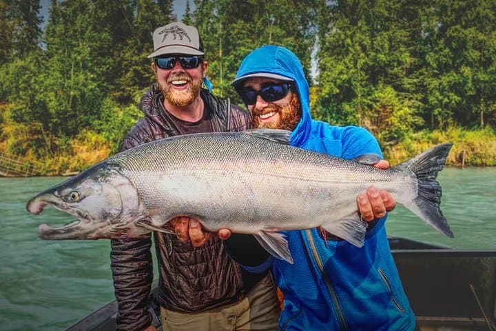 kenai-river-fishing-charter-heated-boat-salmon-trout photo 2
