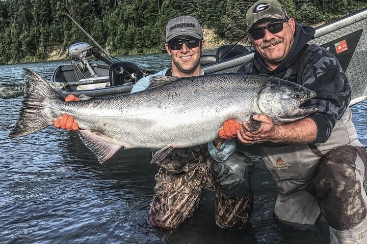 kenai-river-fishing-charter-heated-boat-salmon-trout photo 6