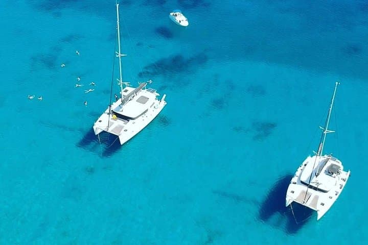 Private Catamaran Cruise Around Naxos: All-Inclusive Sailing & Snorkeling photo 2