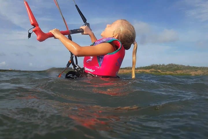 A Little Taste of Kiteboarding at St. Joris Bay — Curaçao Intro Lesson