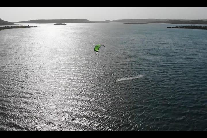 A Little Taste of Kiteboarding at St. Joris Bay — Curaçao Intro Lesson photo 4