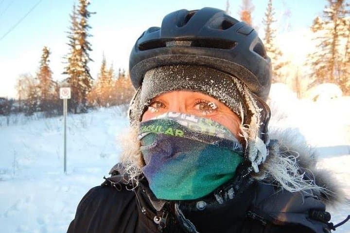 Yellowknife Winter Fat Bike Tour Along Great Slave Lake photo 2