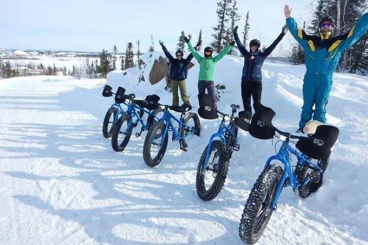 Yellowknife Winter Fat Bike Tour Along Great Slave Lake photo 3