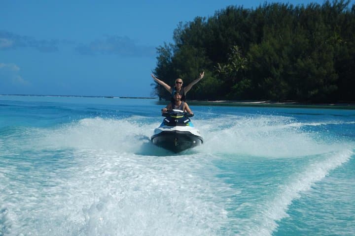 Moorea Jet-Ski Découverte: One-Hour Coastline Ride & Snorkel with Rays photo 5