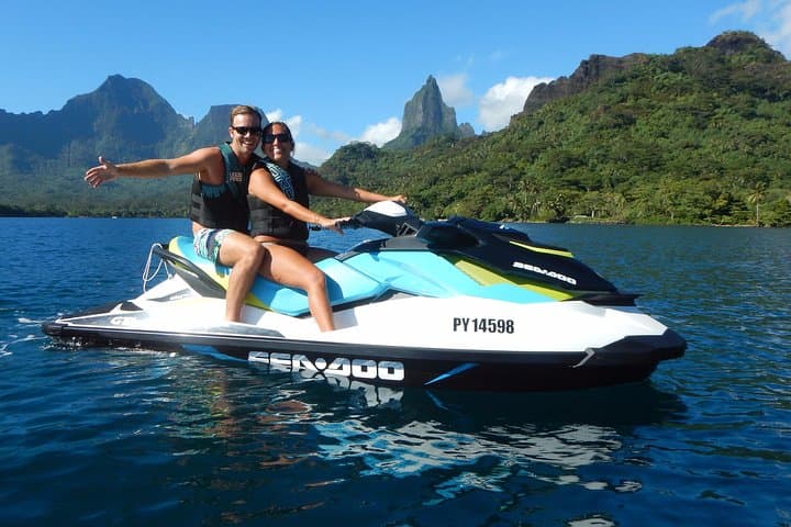Moorea Jet-Ski Découverte: One-Hour Coastline Ride & Snorkel with Rays photo 6
