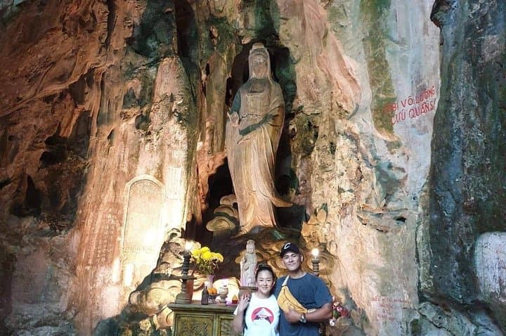 Ba Na Hills & Marble Mountains Private Day Tour — Golden Bridge, Caves, French Village photo 4