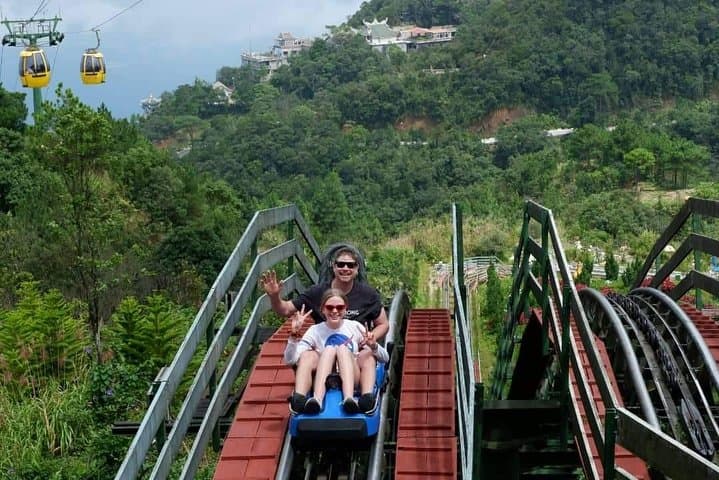 Ba Na Hills & Marble Mountains Private Day Tour — Golden Bridge, Caves, French Village photo 5